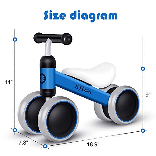 XJD Baby Balance Bikes for 1 Year Old Boy Girl 10 Month 24 Months Baby