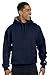 Champion mens Cotton Max 9.7 oz. Pullover Hood - X-Large - Black/Gran Htr