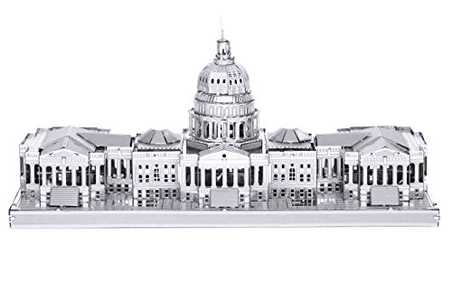 Metal Earth 3D Laser Cut Models - U.S. Capitol Building AND White House = SET OF 2