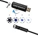 DBPOWER (2-in-1) 2Million Pixels 5Meter USB Waterproof HD 6LED Borescope Endoscope Inspection Tube Camera with USB Adpater for Android Device with OTG Function