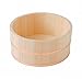 Hinoki Oke Pure Wood Bathtub Medium Bucket DIA 210mm