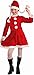 Forum Novelties Deluxe Lil Ms. Santa's Helper Costume, Child Large