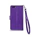 iPhone 6S Case/iPhone 6 Case, IZENGATE [Classic Series] Wallet Case Premium PU Leather Flip Cover Folio with Stand for Apple iPhone 6 (2014) / Apple iPhone 6S (2015) (Purple)
