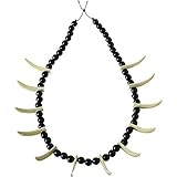 Forum Novelties Adult Stone Age Caveman Fang Teeth Costume Tooth Necklace