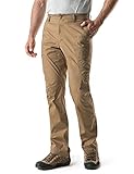 CQR Men's Convertible Pants Zipp Off Stretch Durable UPF 50+ Quick Dry Cargo Shorts Trousers TXP402/TXP401