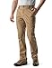 CQR Men's Outdoor Adventure Rugged Pants Hiking Camping Stretch Durable UPF 50+ Quick Dry Cargo Trousers
