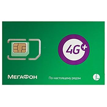 Amazon.com: Russia SIM card MegaFon prepaid data SIM card LTE 10GB ...