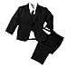 Spring Notion Baby Boys' Formal Black Dress Suit Set
