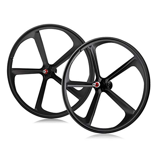 DYRABREST 700C Fixed Gear Wheels, Spoke Rim Single Speed Front