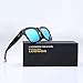LUOMON S602 54mm Retro Square Polarized Oversized Wayfarer Sunglasses