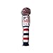 Craftsman Golf US Flag Knit Pom Pom White Blue Red Hybrid Rescue Utility Head Cover Headcover for Callaway Mizuno Cobra Taylormade (Hybrid X Cover)