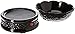 Darice MELT-006 Embossed Ceramic Electric Wax Warmer, Black