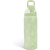 Tennis Insulated Stainless Steel Water Bottle with Straw for Sports and Travel, 32oz, Gifts for Tennis Lover Women Girls Friends Teens Birthday Christmas