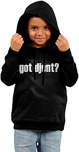 ZheuO Boys & Girls Toddler Got Djent Rowing Classic Hoodie Sweatshirt Black