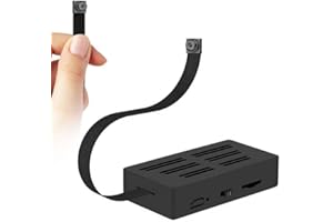 VHLTTYV 64GB Mini Video Camera,1080P Portable Nanny Video Recorder with Motion Detection for Home, Office and Outdoor Security Camera（Not WiFi Funtion）