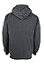 TanBridge Heavyweight Sherpa Lined Plus Sizes Warm Fleece Full Zip Mens Hoodie With Padded Sleeve & Rib Cuffs