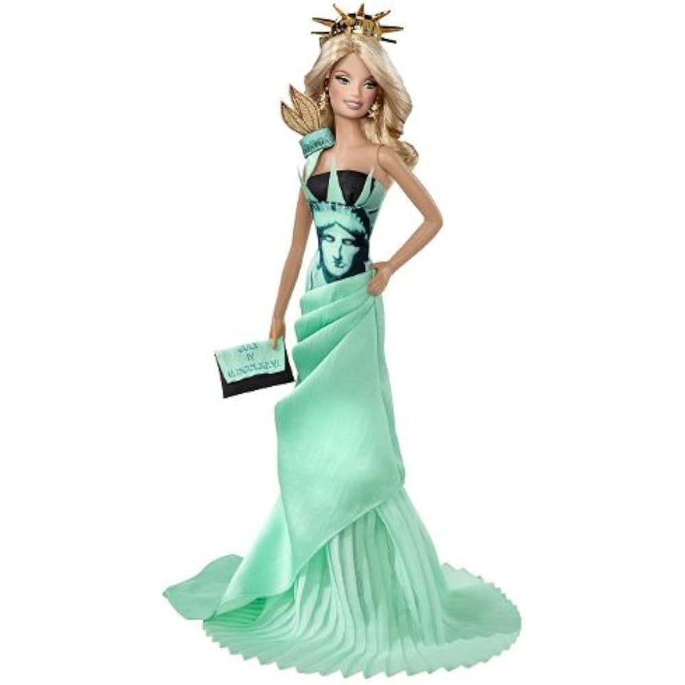 Dolls Barbie T3772 Of The World Landmark Collection Toy Statue