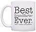 Funny Grandpa Gifts for Men Best Grandfarter Ever Meant Grandpa 11oz Ceramic Coffee Mug with Handle