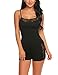 Avidlove Women Sleepwear Lace Pajamas Set Shorts Nightwear Camisole Short Sets Navy Blue Small