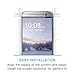 KATIN HTC One M8 Screen Protector - [2-Pack] 9H Hardness Tempered Glass For HTC One M8 Bubble free with Lifetime Replacement Warranty