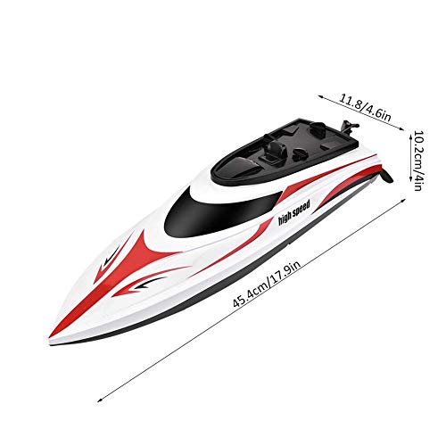XHCP Mini RC Boot, Steuerung Fernboot Racing Speedboat Modell Geschenke für Kinder Spielzeug Fahrzeug Schiff – Bild 7