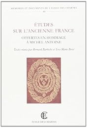 Études sur l'ancienne France