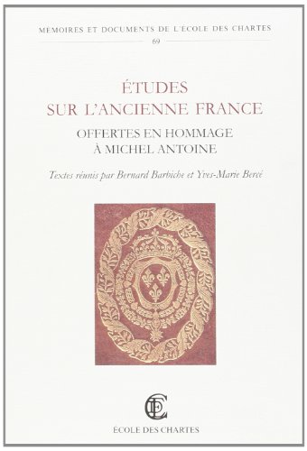 Études sur l'ancienne France