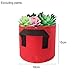 Hankyky 1/2/5 Gallon Plant Grow Bags – Heavy Duty Thichkened Non-Woven Aeration Fabric Pots with Strap Handles Thicken Succulent Plants Container Outdoor Colorful Garden Suppliesthumb 3
