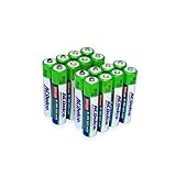 ACDelco Ni-MH 800 mAh Precharged AAA Rechargeable Batteries, 16-Count