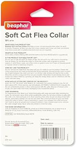 Beaphar Soft Cat Flea Collar Kills Fleas 4 Months Adjustable Safety view 2