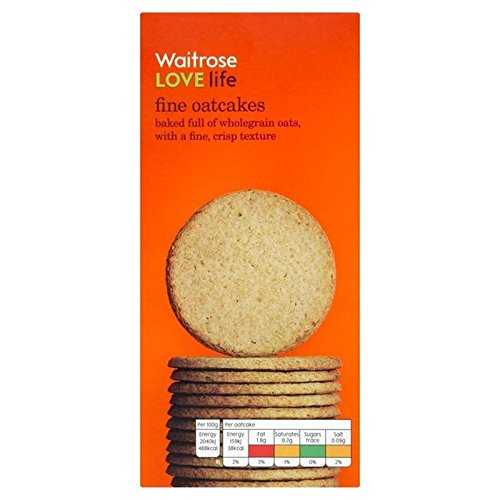 Fine Oatcakes Waitrose Love Life 250g (Pack of 2)