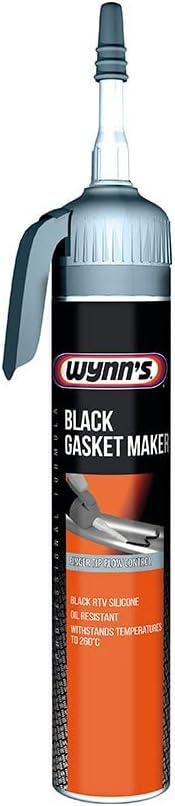 Wynn's Black Gasket Maker Heat Cold Resistant 200ml Sealant