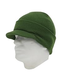 Cuffed Knit Visor toque