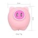 MOMAX LED Night Light for Kids,Cute Pig Kids Baby Night Light Nursery Bedside Lamp for Breastfeeding,Timer Setting,Dual USB Port,Soft Eye Caring,Automatic Bright Color Adjust for Bedroom Hallway(Pink)