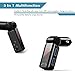 iClever Wireless Bluetooth FM Transmitter Radio Adapter Car Kit with Dual USB Port (22.1A) for Car Stereo, iPhone 7 iPad, Samsung Galaxy S7 Note, LG and More, Black
