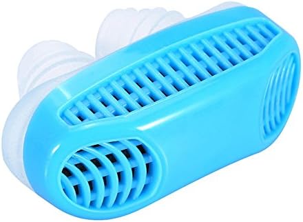 Anti Snoring Nose Vents , Sleep Aid Device with Travel Case for Sleep Apnea ( Blue ,Pack of 3)