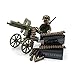 WW2 Woodland Camo Artillery Squad - Military Building Block Toy