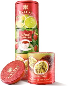 Чай Hyleys чайный сомелье ассорти малина ваниль клубника 3-45г*15 (страна ввоза шри-ланка) Минск ип караван (4791045008125)