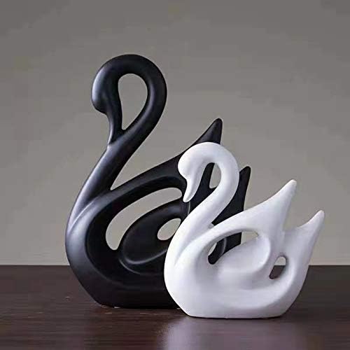Ceramic swan sculpture priced at $27.49.