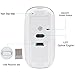 Wireless USB Charger Computer Mouse for Laptop Pad PC Optical Rechargeable Mouse Mini Slim Silent Mice Widely Used for Desktop Laptop(Lucky Tree)