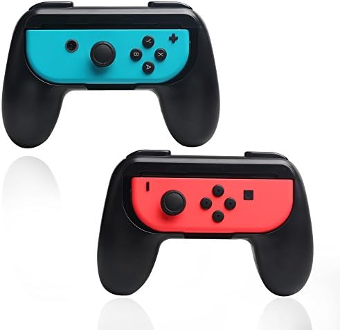Switch Joy-Con Grip,Dehaily Hand Shank Switch Joy-Con Small Handle Grip Impact-resistant Thermostable for Nintendo Switch