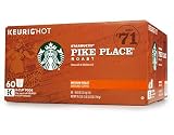 Starbucks Pike Place Coffee, Medium, Keurig K-Cups, 60 ct