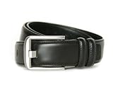 Certified Nickel Free Wide Pin Belt, Black