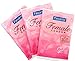 FC2 Female Condom ~Now More Sensitive , Latex-free~Pink Package, 3 Count Bulk