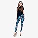JINKAIJIA Women's Regular Size and Large Size Fashion Designs Digital 3D Printed Leggings (DDK009-1, Night Owl)