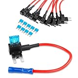 Nilight Fuse Holder Add-a-circuit Fuse TAP Adapter