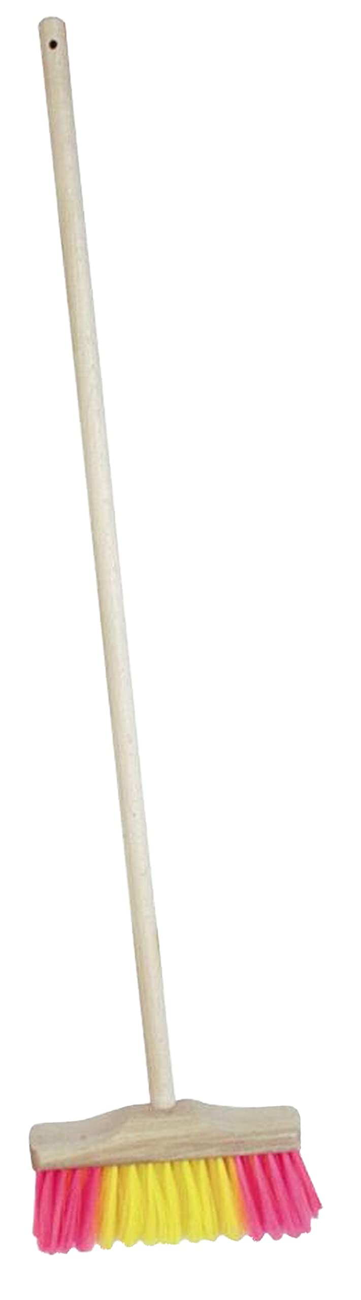 Theo Klein 6608 Pure Fresh wooden broom I Children's broom with sturdy wooden handle I Robust plastic bristles I Dimensions: 18 cm x 5 cm x 70 cm I Toys for children aged 3 and over