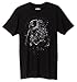 STAR WARS Men's Broken Mask T-Shirt, Black, Medium