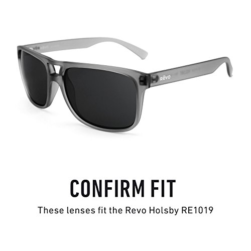 Revant Replacement Lenses for Revo Holsby RE1019 Polarized Elite Oxbow Amber MirrorShield