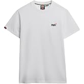 Superdry Men's Essential Contrast EMB T-Shirt, Optic